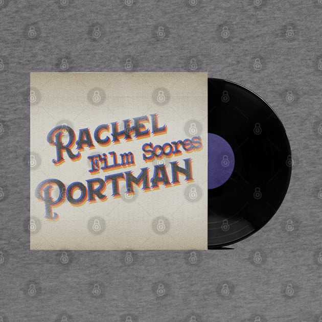 RETRO VINYL RACHEL PORTMAN by elSALMA